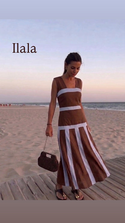 Vestido Bandas
