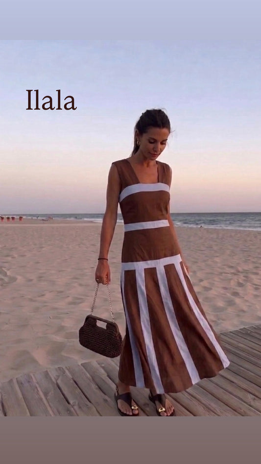 Vestido Bandas