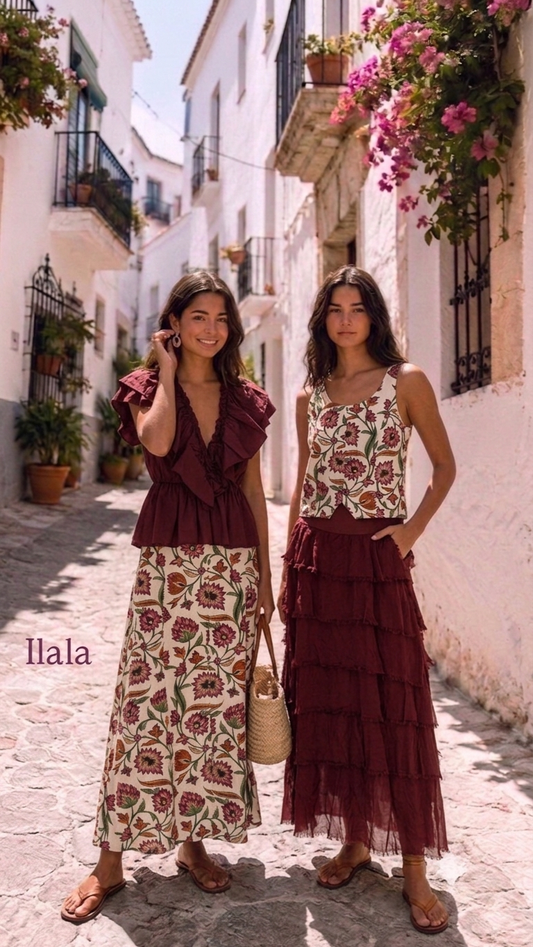 Falda Piña
