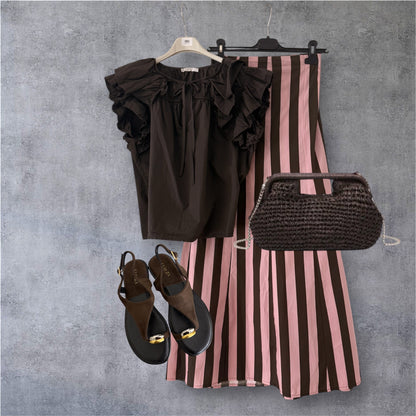 Falda Raya Retro