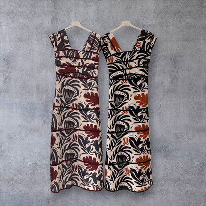 Vestido Moteado
