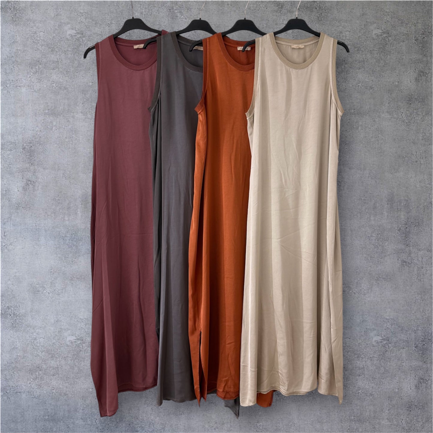 Vestidos Satinados
