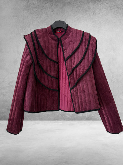 Chaqueta tres volantes