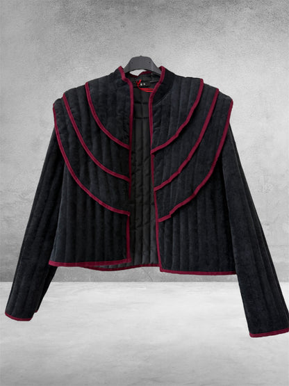 Chaqueta tres volantes