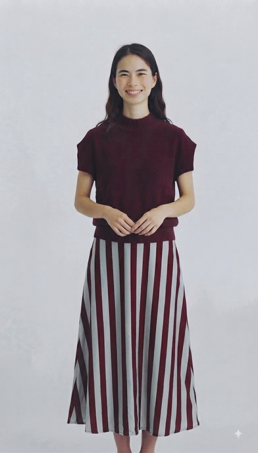 Falda Raya Verte