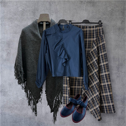 Picos de Lana con flecos