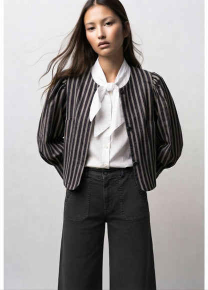 Chaqueta punto Rayas
