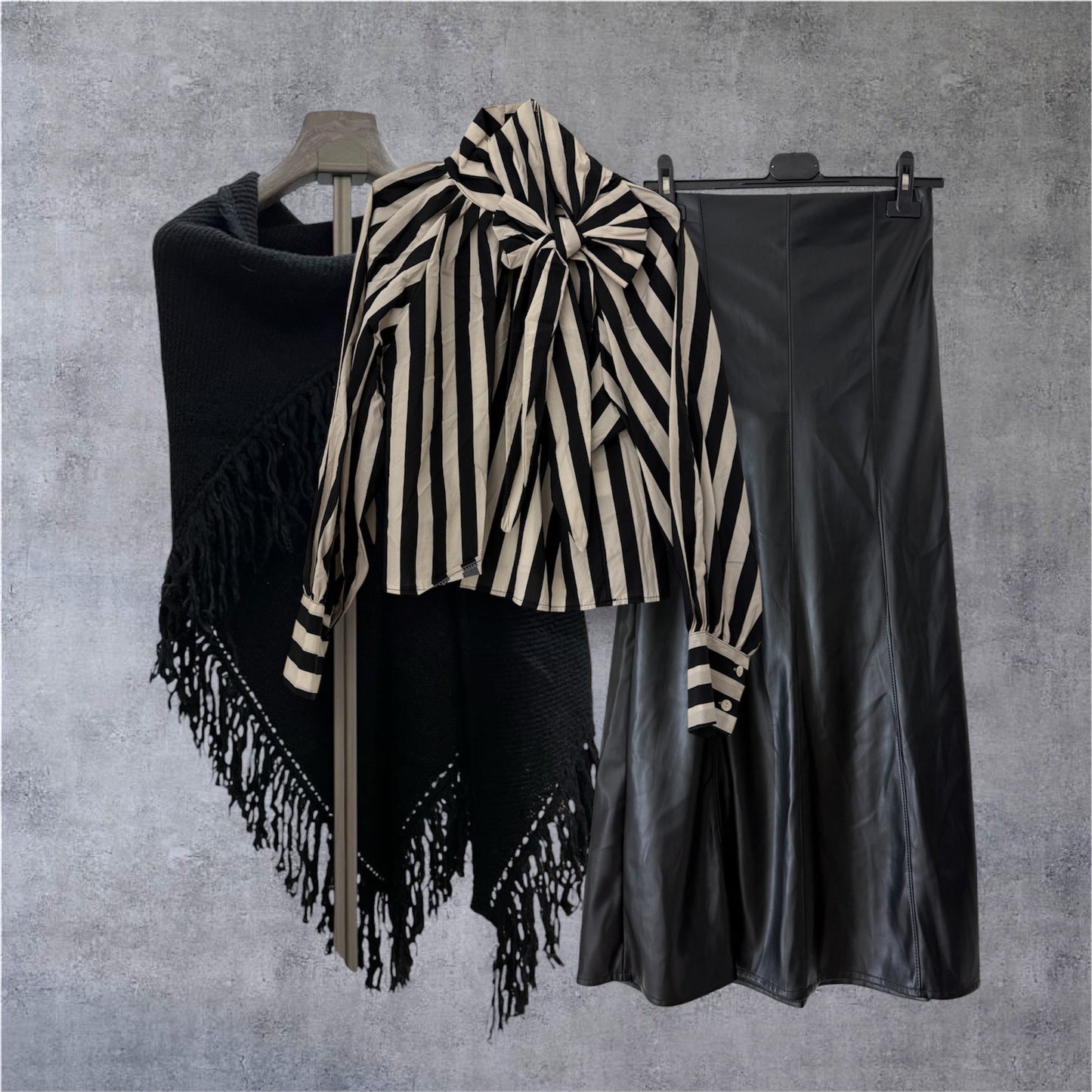 Picos de Lana con flecos