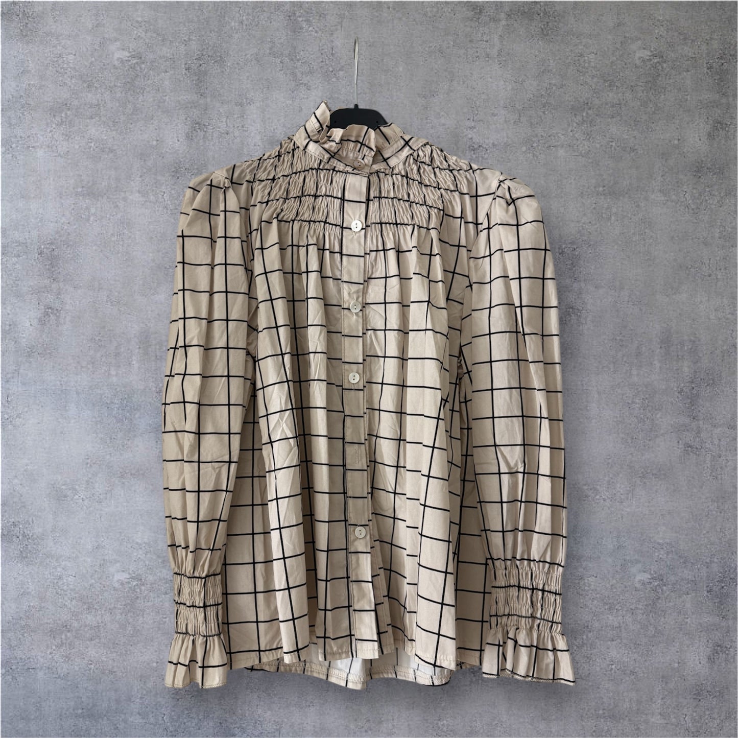 Blusa Cuadros Grande