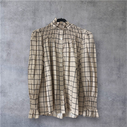 Blusa Cuadros Grande