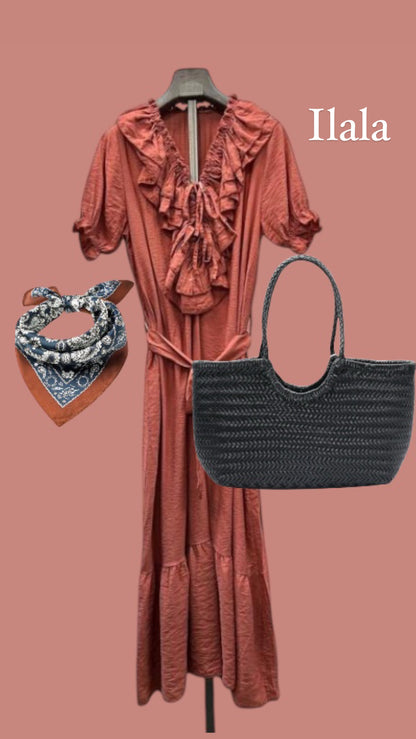 Vestido Volantes