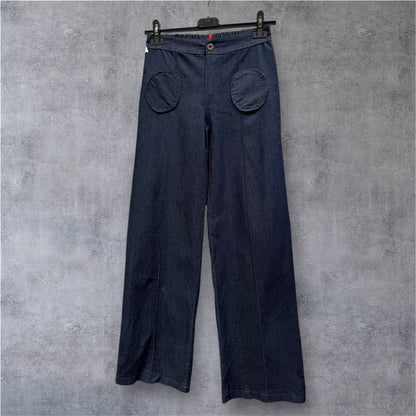 Pantalón Vaquero Bolsillo Redondo
