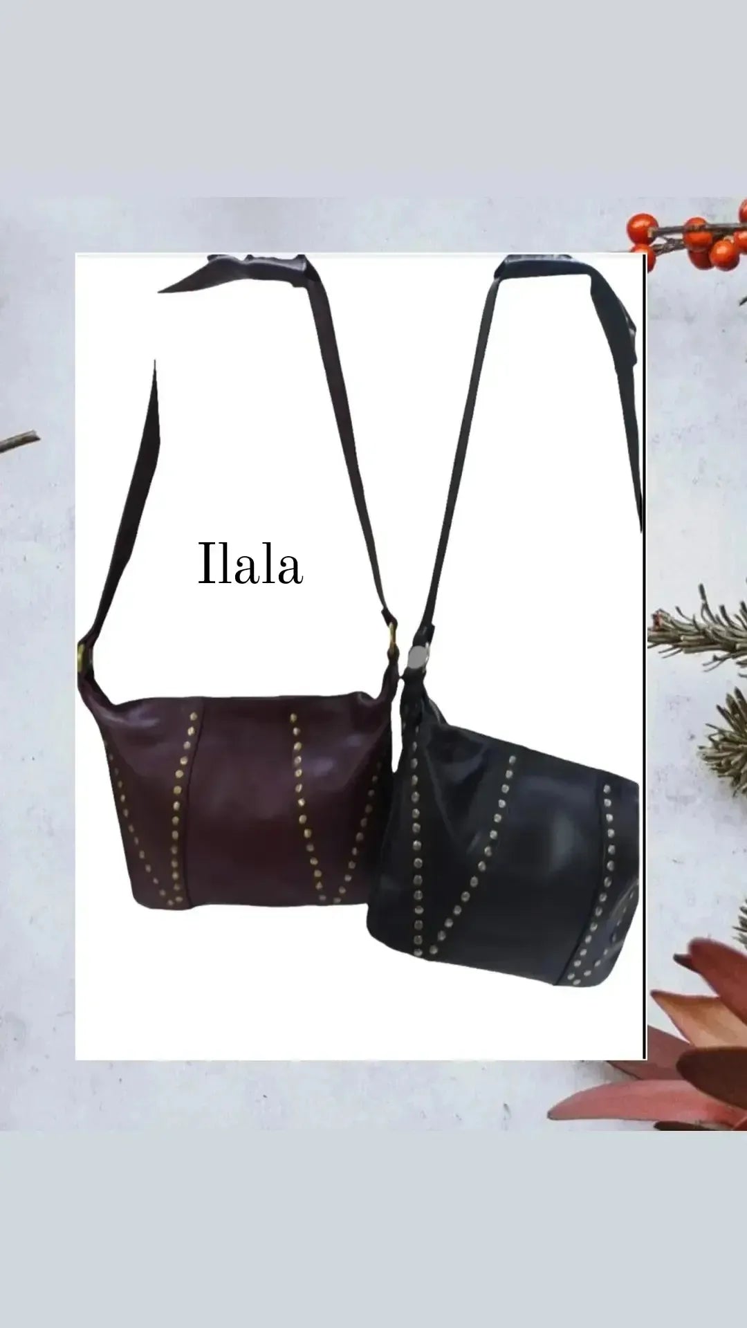 Bolso Doble tacha